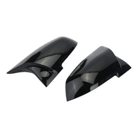 1 x RAW Customer Returns BONRYAN 1 Pair Door Rearview Mirror Cover Cap Replacement for BMW F20 F22 F23 F30 F31 F32 F33 F36 F87 M2 X1 E84 Glossy Black  - RRP €36.29