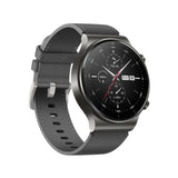 1 x RAW Customer Returns Walbison Leather Strap Compatible with Huawei Watch GT2 Pro, GT2, GT, Watch Strap 22MM for Men and Women, Leather Strap Replacement with Stainless Steel Buckle for Smartwatch, Gray - RRP €19.15