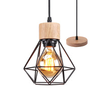 1 x RAW Customer Returns TOKIUS Vintage Industrial Pendant Light Metal Lampshade 160mm Ceiling Light E27 Retro for Living Room Kitchen Bedroom 1 Pack  - RRP €20.4