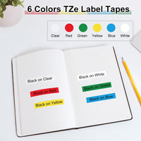 2 x RAW Customer Returns 6x Labelwell 12mm 0.47 compatible label ribbon for Brother TZe-231 TZe-131 TZe-431 TZe-531 TZe-631 TZe-731 for Brother P-touch ribbons for Brother PT-H100LB PT-D210 D600VP D400 H107B P700 1000 PT-H105 - RRP €39.98