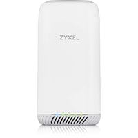 1 x RAW Customer Returns Zyxel 4G LTE-A Indoor WiFi Router Dual-Band WiFi Sharing for 64 Devices Supports VoIP Volte No SIM Lock No Configuration Required LTE5398-M904  - RRP €129.98