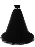 1 x RAW Customer Returns Misshow Prom Dress Long Elegant Vintage Off Shoulder Sequined Women Dress Long Chic Evening Dress Black 30 - RRP €27.6