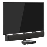 1 x RAW Customer Returns Barkan Universal Soundbar Mount Shelf Multimedia, for mounting above or below TV, for 13 - 80 inch TV, for most soundbars, holds up to 6.5Kg, anti-slip clamp - RRP €35.2