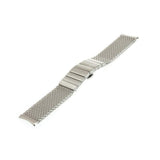 1 x RAW Customer Returns Zeppelin watch strap metal stainless steel Milanese folding clasp 22mm - RRP €87.0