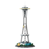 1 x Brand New Oichy Space Needle Building Blocks Seattle Architecture Construction Toys Collectible World Famous Building Block Kit for Boys and Girls 1075 Pieces  - RRP €19.2