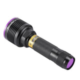 1 x RAW Customer Returns Alonefire SV41 10W 395nm UV Flashlight USB Rechargeable Ultraviolet Black Light Pet Urine Detector for UV Resin, Fishing, Mineral, Amber with UV Protective Glasses, Charger, Battery Included - RRP €26.99