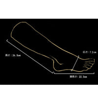 1 x RAW Customer Returns JUYO VONSAN Silicone Mannequin Foot Mannequin Female Legs Mannequin Feet for Jewelry Sandal Shoe Sock Display T25 Art Sketch - RRP €134.72