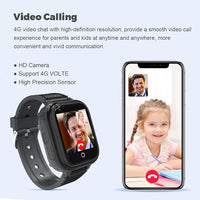 1 x RAW Customer Returns Kesasohe Smartwatch Kids, 4G Kids Smartwatch with GPS and Phone Video Call Call Function - RRP €65.99