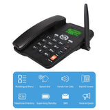 1 x RAW Customer Returns Bisofice Corded Telephone Desk Phone Support GSM 850 900 1800 1900MHz Dual SIM Card 2G Landline Telephone with Radio Antenna Alarm for Home Call Center Office Hotel - RRP €39.98