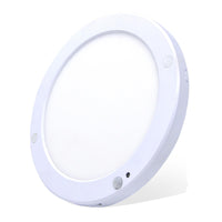 1 x RAW Customer Returns HiBay ceiling lamp 18W ceiling light with motion detector Ultraslim 1.8cm LED ceiling light flat warm white round motion sensor light for hallway - RRP €29.74