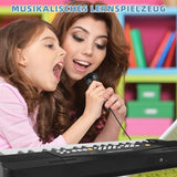 1 x RAW Customer Returns Piano keyboard children with microphone, 37 keys multifunctional keyboard piano kids musical instruments, children s piano musical toy, portable electric piano for ages 2 3 4 5 6 years boys girls beginners - RRP €23.8