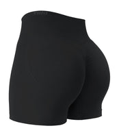 1 x RAW Customer Returns Yiifit Sport Short Women Scrunch Butt Gym Yoga Butt Lifting High Waist Workout Sport Shorts Black X-Small - RRP €24.99