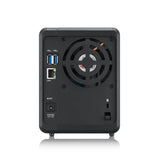 1 x RAW Customer Returns Zyxel Private Cloud Storage 2-Bay NAS for home - 1.3GHz processor JBOD, RAID 1 NAS326  - RRP €249.0