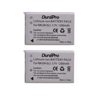 1 x RAW Customer Returns DuraPro 2pcs EN-EL5 EN EL5 battery LCD USB charger for Nikon EN-EL5 battery cameras Nikon Coolpix P530, P520, P510, P100, P500, P5100, P5000, P6000, P90, P80 - RRP €18.99