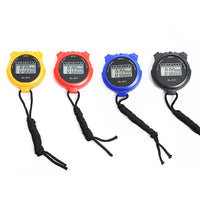 1 x RAW Customer Returns VOANZO 4 Pack Date Time Alarm Large Screen Shockproof Waterproof Sports Stopwatch for Swimming Running Sports Training - RRP €20.4