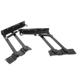 1 x RAW Customer Returns pair of spring hinges, pneumatic lifting mechanism, folding lift, lift high coffee table lifting frame, 50kg - RRP €26.49