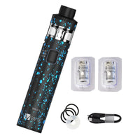 1 x RAW Customer Returns VAPTIO Vape Pen Starter Kit 3000mAh Battery 50W Power Electronic Cigarette with 2.0 4.0ml Tank, 2 Pieces 0.2 Ohm Mesh Coil, No E Liquid No Nicotine Black  - RRP €20.82