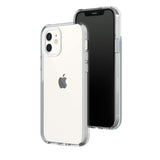 1 x RAW Customer Returns RhinoShield Crystal Clear Case compatible with iPhone 12 12 Pro Advanced yellowing resistance, high transparency, customizable and transparent protective case - white camera ring - RRP €37.99