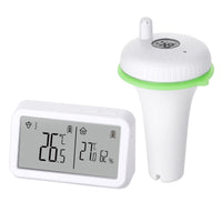 1 x RAW Customer Returns INKBIRD IBS-P02R wireless pool thermometer, floating pool thermometer with indoor temperature and humidity monitor, large screen, IPX7 waterproof, for pool, whirlpool, pond - RRP €49.99