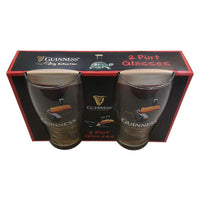 1 x RAW Customer Returns Guinness Toucan Pint Glasses, Set of 2 - RRP €19.92