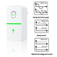 1 x RAW Customer Returns FOGARI energy saving device, Stopwatt Pro Power Saver - the intelligent device for saving electricity in the home with stabilized voltage 6 pieces  - RRP €24.19