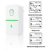 1 x RAW Customer Returns FOGARI energy saving device, Stopwatt Pro Power Saver - the intelligent device for saving electricity in the home with stabilized voltage 6 pieces  - RRP €24.19