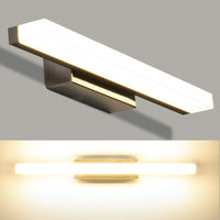 1 x RAW Customer Returns LED Mirror Lamp 8W 40cm Bathroom Mirrors Waterproof IP44 led mirror lamp white 4000K - RRP €25.69