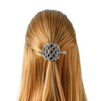 2 x Brand New Vintage Viking Celtic Knot Hair Clip Hairpin for Elegant Women and Girls - RRP €36.0