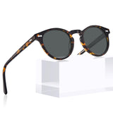 1 x RAW Customer Returns Carfia Retro Round Women s Sunglasses Polarized UV400 Protection - RRP €30.99