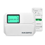 1 x RAW Customer Returns Inkbird irrigation computer, IIC-800-WIFI 8 zones programmer irrigation system seasonal adjustment with weatherproof cover rain bypass - RRP €95.99