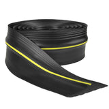 1 x RAW Customer Returns Garage door seal 3M universal garage door threshold seal weatherproof garage door floor seal rubber DIY seal replacement for garage doors perfect for keeping garages clean and dry gray  - RRP €33.55