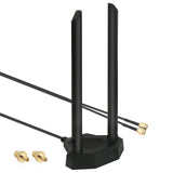 1 x RAW Customer Returns Nelawya 4G LTE Antenna SMA TS9 Connector 8 dBi Omnidirectional Network Antenna with 2 m Cable Magnetic Base for Wireless Mobile Industrial Router Netgear Huawei ZTE Cellular Gateway Modem - RRP €18.14