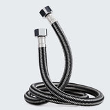 1 x RAW Customer Returns Connection hose 2M, stainless steel reinforced hose tap, G1 2 , shower braided flexible hose, kitchen sink flexible hose extension, for tap mixer tap. - RRP €15.29