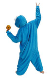 1 x RAW Customer Returns SMITHROAD Onesie Wearable Blanket, Monster Blue, XL Men - RRP €31.99