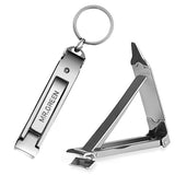 3 x RAW Customer Returns MR.GREEN Portable Nail Clippers Medical Stainless Steel Foldable Nail Cutter Ultra Thin Travel Design - RRP €51.42