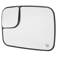 1 x RAW Customer Returns Heated Side Mirror Glass, Driver Side Left Passenger Side Right Heated Mirror Glass Replacement Rear View Mirror Glass for DODGE RAM 1500 2500 3500 PICKUP 2005-2009 Left  - RRP €38.03