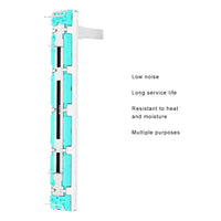 1 x RAW Customer Returns 5pcs Slide Potentiometer 75mm Mixing Fader B10K Dual Channel Straight Slide Mixer Fader Dual Channel Multi-Purpose Straight Sliding Potentiometer B10K - RRP €11.46