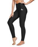 1 x RAW Customer Returns FitsT4 Women s High Waisted Sun Protection Swim Leggings Women s XLarge - RRP €25.99