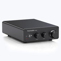 1 x RAW Customer Returns Fosi Audio TB10D 600 Watt TPA3255 Mini Amplifier HiFi Stereo Class D Amplifier Integrated 2 Channel Digital Audio Receiver for Passive Home Speakers with Treble and Bass Control - RRP €99.99