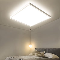 1 x RAW Customer Returns OTREN LED Ceiling Light Flat 36W, 3000K Neutral White Modern Ceiling Lamp, 30CM Bathroom Lamps Ceiling for Living Room Bedroom Children s Room Kitchen Office, IP44, 3240LM, Square - RRP €22.8