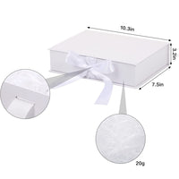 1 x RAW Customer Returns Magnetic Gift Boxes,Gift Box with Bow Box, Reusable Magnetic for Gift,Gift with Ribbon Gift Box,Gift Box,Gifts - RRP €13.87