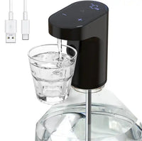 1 x RAW Customer Returns Digital electric drinks dispenser with quantity mode ideal for wine, schnapps and liqueur and much more. Battery with ventilation function Intelligent decanter black  - RRP €60.14