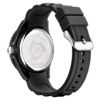 1 x RAW Customer Returns Alienwork Kids Learning Watch Children s Watch Boys Girls Black Silicone Strap Multicolored Children s Watch Waterproof 5 ATM Time Learning - RRP €23.59