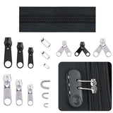 1 x RAW Customer Returns Haraqi 85 Piece Zipper Repair Kit, Zipper with Pliers, Replacement Zipper Set, for Other Zipper Repair and DIY Projects - RRP €9.06