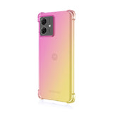 1 x Brand New Mfzifya Case for Moto G54, Robust Bumper Mobile Phone Case Protective Case Four-Corner Airbag, Anti-Drop Dustproof Shockproof Case Pink Gold  - RRP €21.6