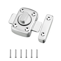 49 x Brand New Rotate Bolt Latch, Bathroom Latch Rotate Bolt, Additional Fixed Anti-Theft Lock for Left and Right, Zinc Alloy Door Lock for Bedroom Kitchen Balcony Toilet - RRP €1176.0