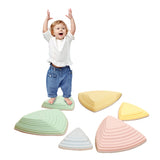 1 x RAW Customer Returns Stepping Stones for Kids, 6 Pack, Obstacle Courses, Indoor and Outdoor, Toddlers, Sensory Toy, Promotes Balance, Coordination and Strength, Non-Slip Solid Rubber Edge - RRP €40.33