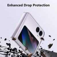 3 x Brand New Holilo Case for Oppo Find N3 Flip 5G, PC Cell Phone Case Anti-Scratch Thin Protective Case All-Round Protection Shockproof Cover All-Round Protection - Transparent - RRP €64.8