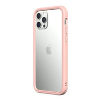 1 x RAW Customer Returns RhinoShield Bumper Case Compatible with iPhone 12 12 Pro CrashGuard NX - Shock-absorbing protective case in a slim design - 3.5 meter drop protection - velvet pink - RRP €24.7