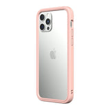 1 x RAW Customer Returns RhinoShield Bumper Case Compatible with iPhone 12 12 Pro CrashGuard NX - Shock-absorbing protective case in a slim design - 3.5 meter drop protection - velvet pink - RRP €24.7